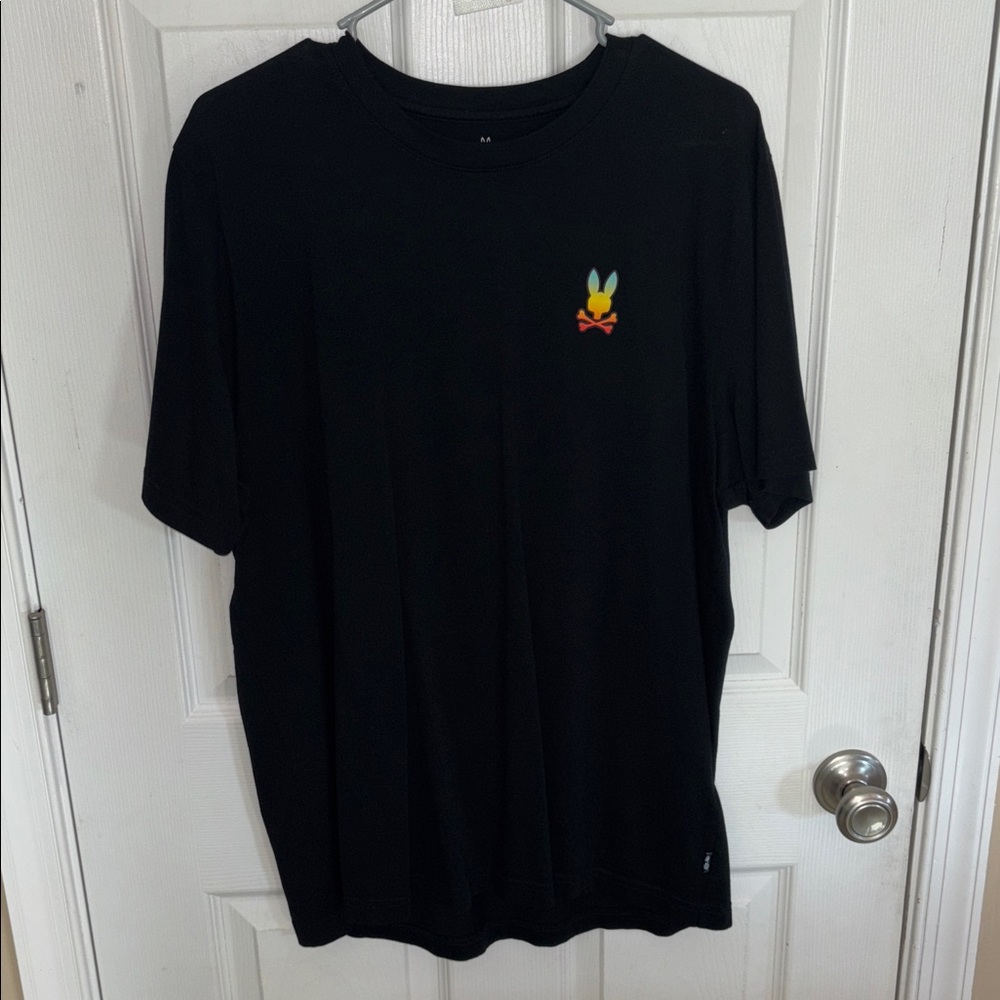 Psycho Bunny Black Crew Neck Tee